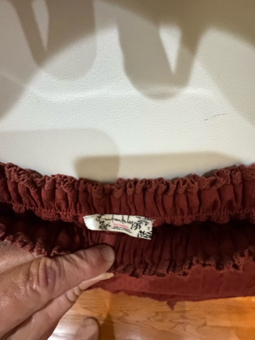 Free People Rust Red Bloomers - Picture 5 of 10